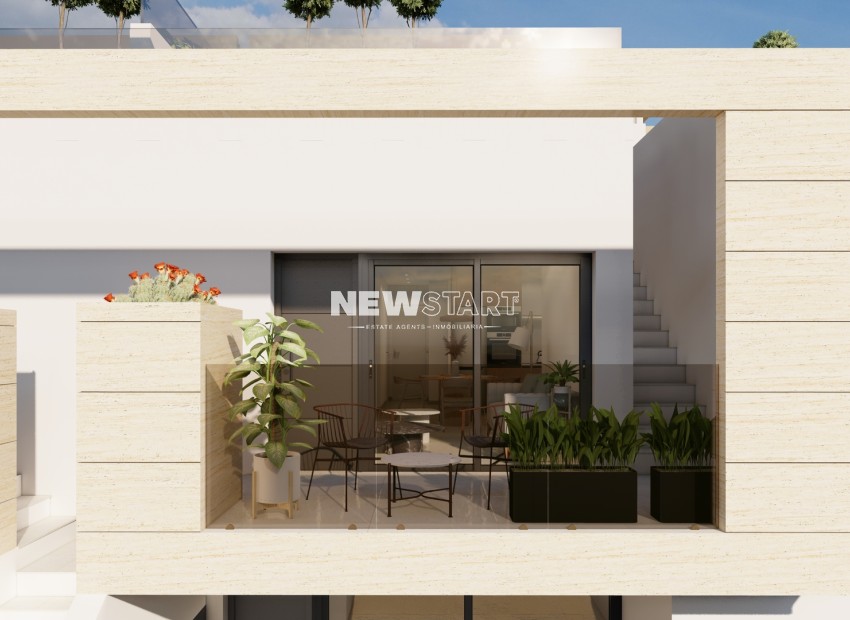 Nieuwbouw Woningen - Gelijkvloerse bungalow - San Pedro del Pinatar