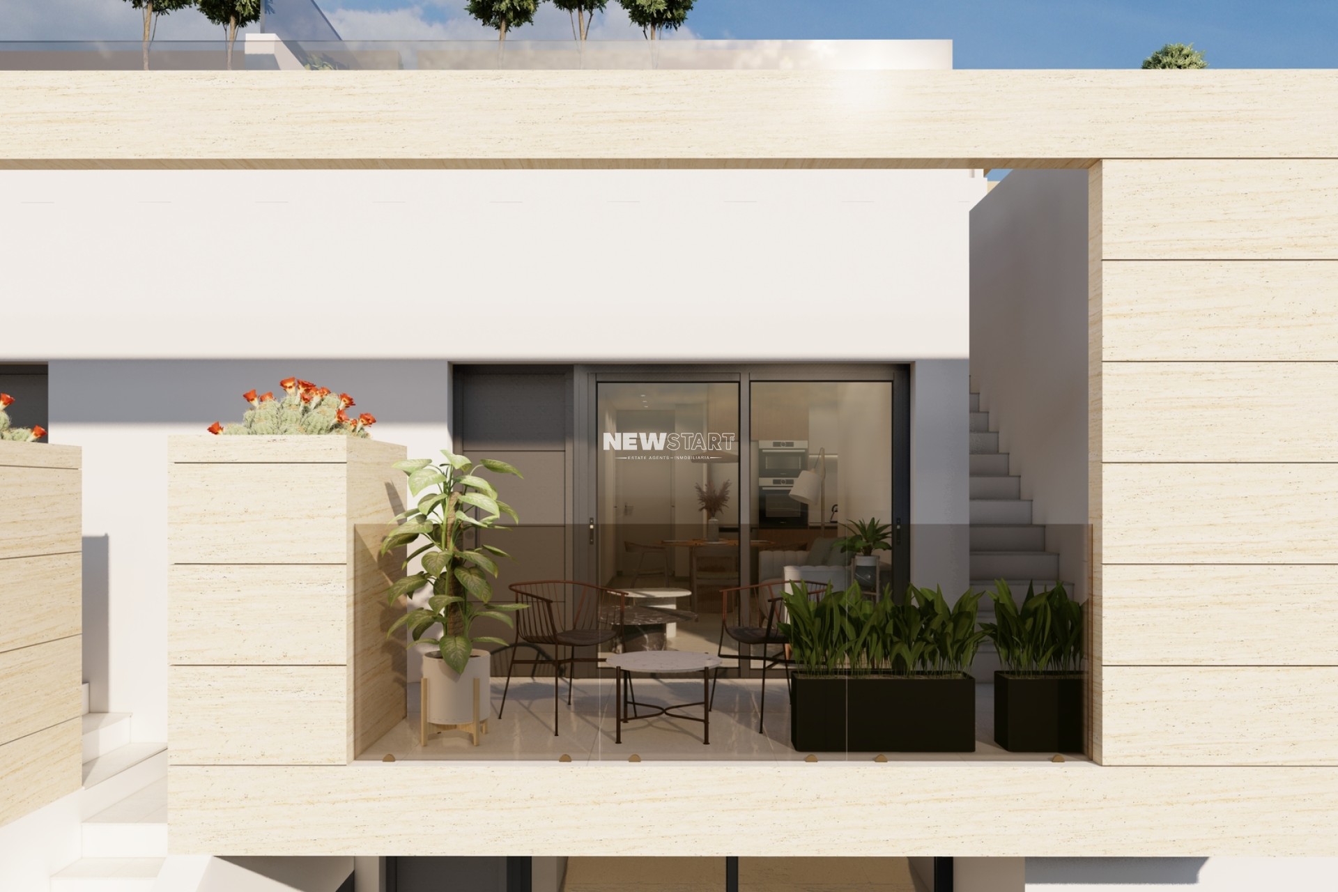 Nieuwbouw Woningen - Gelijkvloerse bungalow - San Pedro del Pinatar