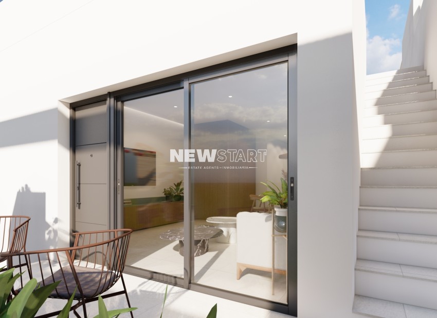 Nieuwbouw Woningen - Gelijkvloerse bungalow - San Pedro del Pinatar