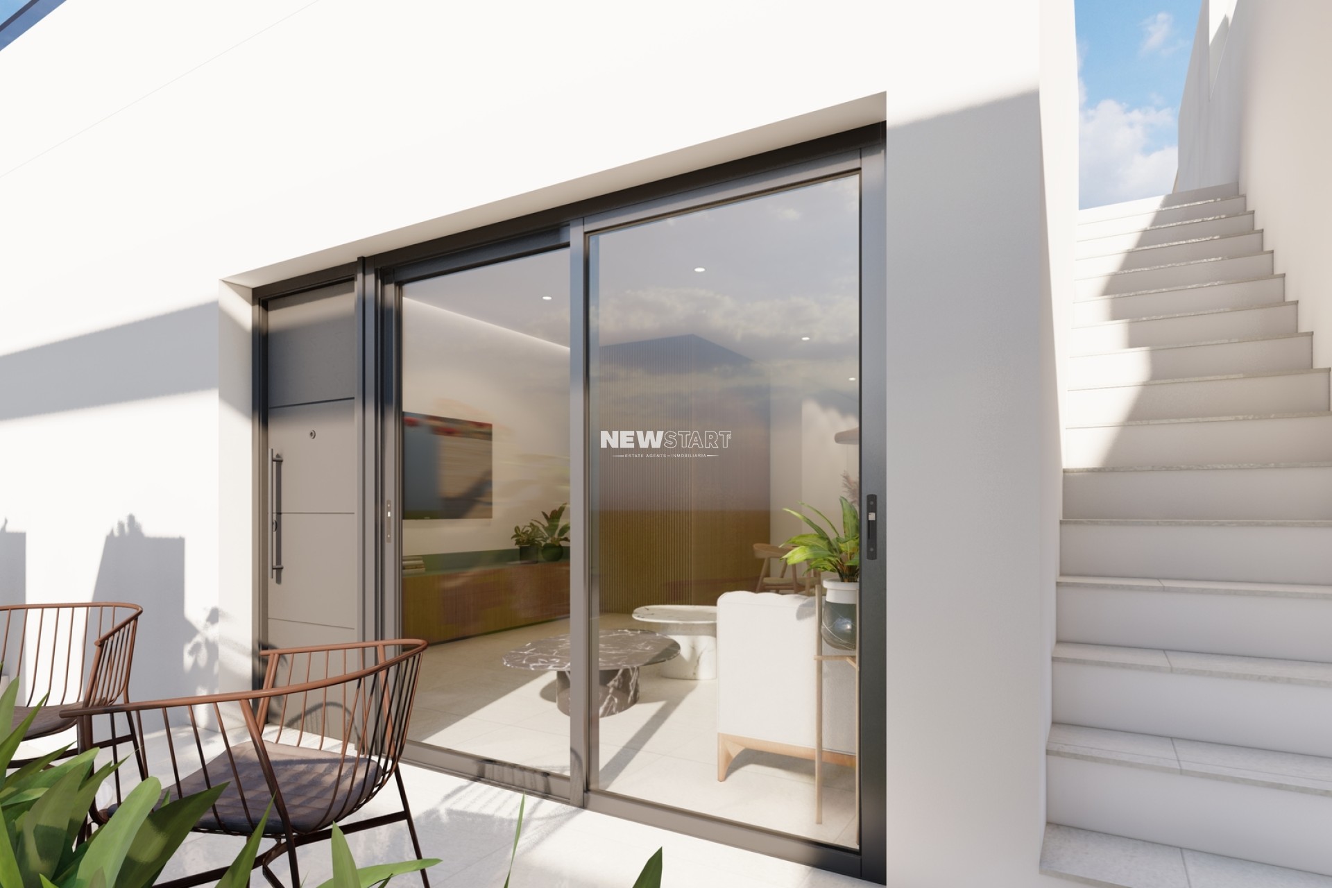 Nieuwbouw Woningen - Gelijkvloerse bungalow - San Pedro del Pinatar
