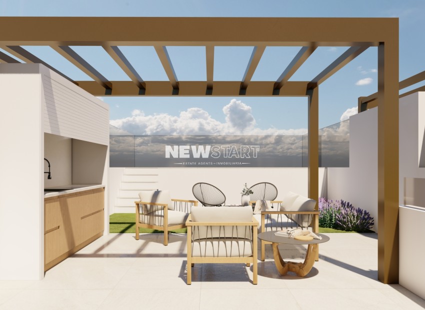 Nieuwbouw Woningen - Gelijkvloerse bungalow - San Pedro del Pinatar