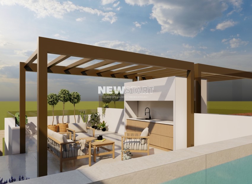 Nieuwbouw Woningen - Gelijkvloerse bungalow - San Pedro del Pinatar