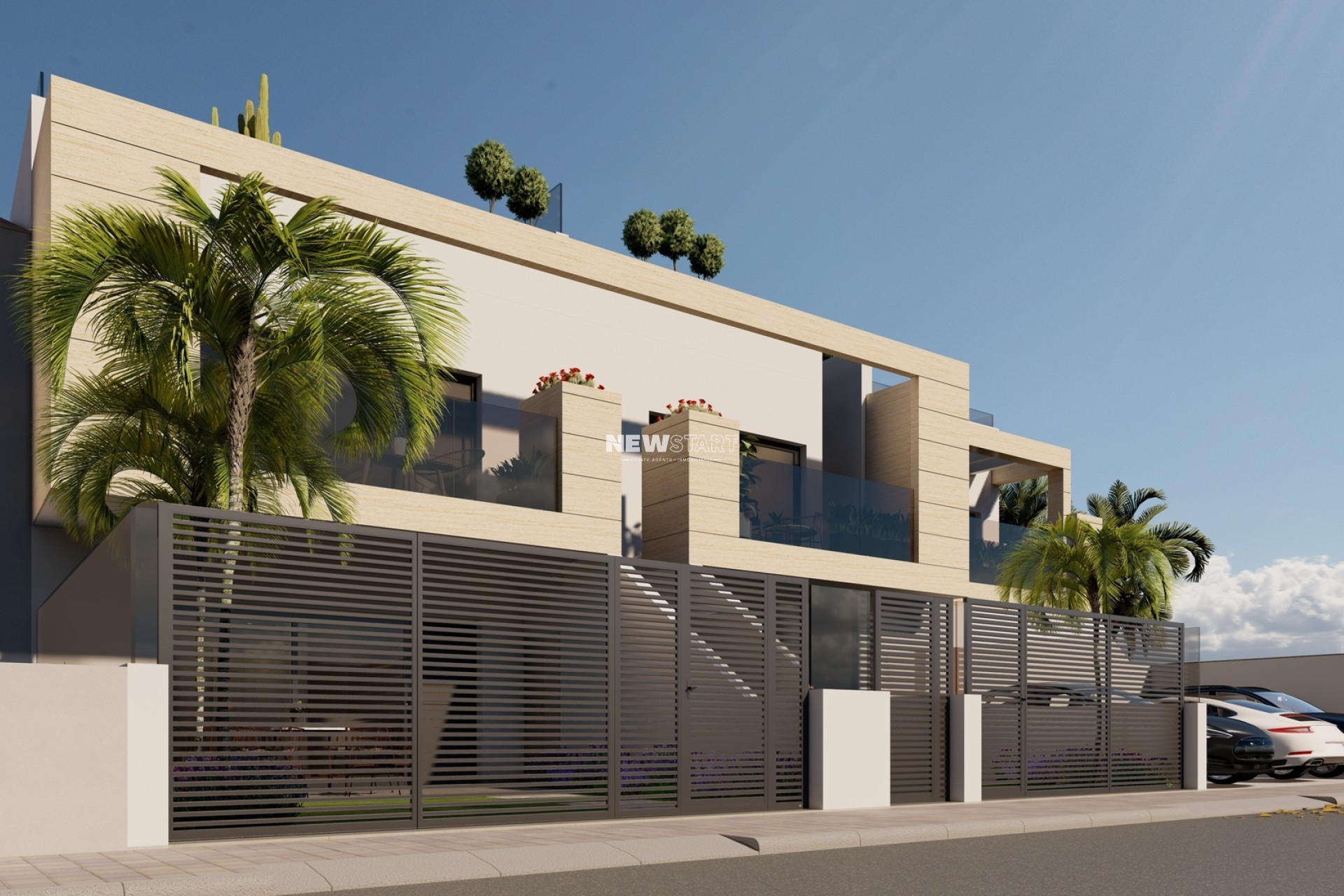 Nieuwbouw Woningen - Gelijkvloerse bungalow - San Pedro del Pinatar