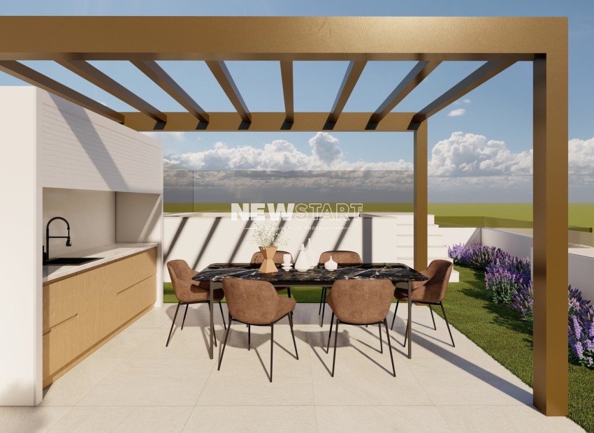 Nieuwbouw Woningen - Gelijkvloerse bungalow - San Pedro del Pinatar