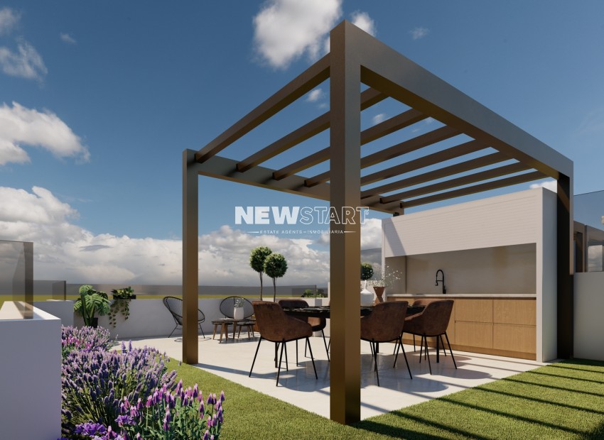 Nieuwbouw Woningen - Gelijkvloerse bungalow - San Pedro del Pinatar