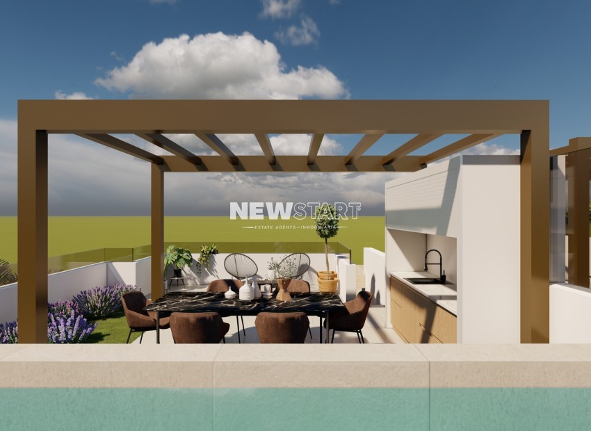 Nieuwbouw Woningen - Gelijkvloerse bungalow - San Pedro del Pinatar