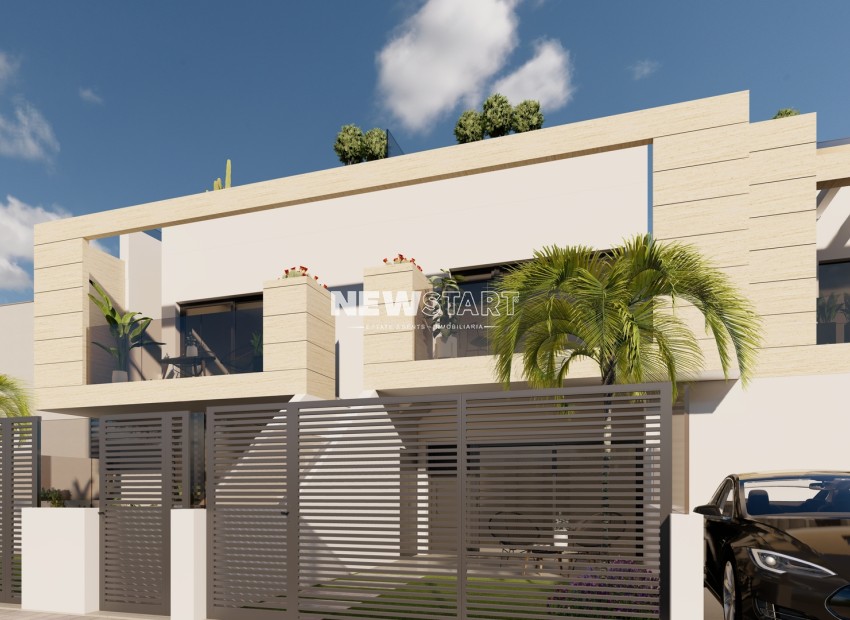 Nieuwbouw Woningen - Gelijkvloerse bungalow - San Pedro del Pinatar