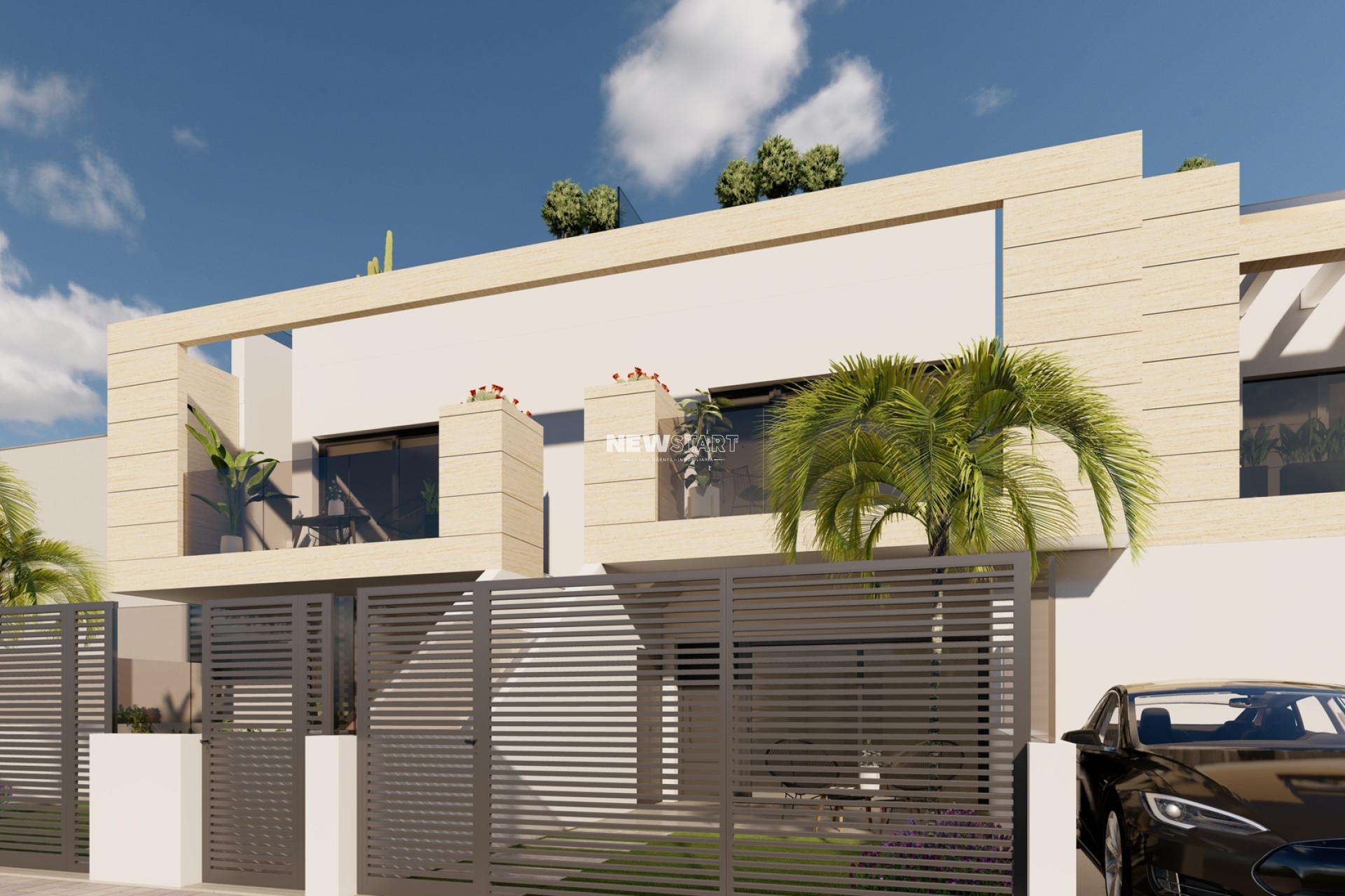 Nieuwbouw Woningen - Gelijkvloerse bungalow - San Pedro del Pinatar