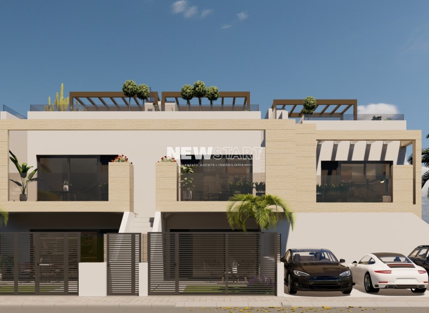 Nieuwbouw Woningen - Gelijkvloerse bungalow - San Pedro del Pinatar