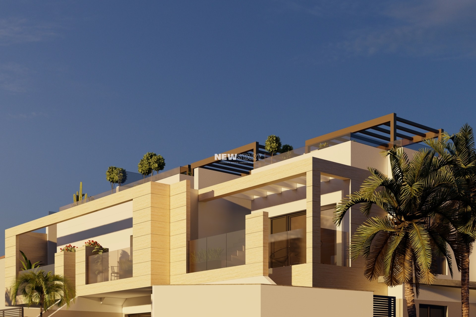 Nieuwbouw Woningen - Gelijkvloerse bungalow - San Pedro del Pinatar