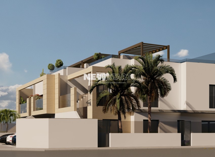 Nieuwbouw Woningen - Gelijkvloerse bungalow - San Pedro del Pinatar