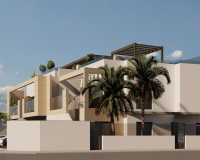 Nieuwbouw Woningen - Gelijkvloerse bungalow - San Pedro del Pinatar
