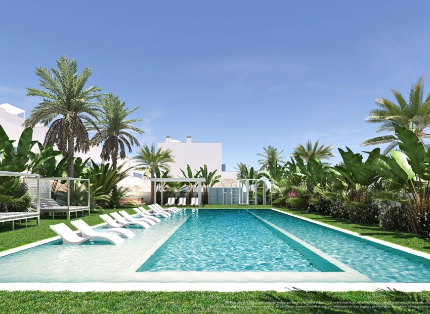 Nieuwbouw Woningen - Gelijkvloerse bungalow - Torre de la Horadada