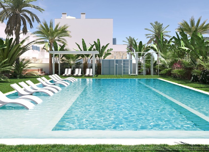 Nieuwbouw Woningen - Gelijkvloerse bungalow - Torre de la Horadada