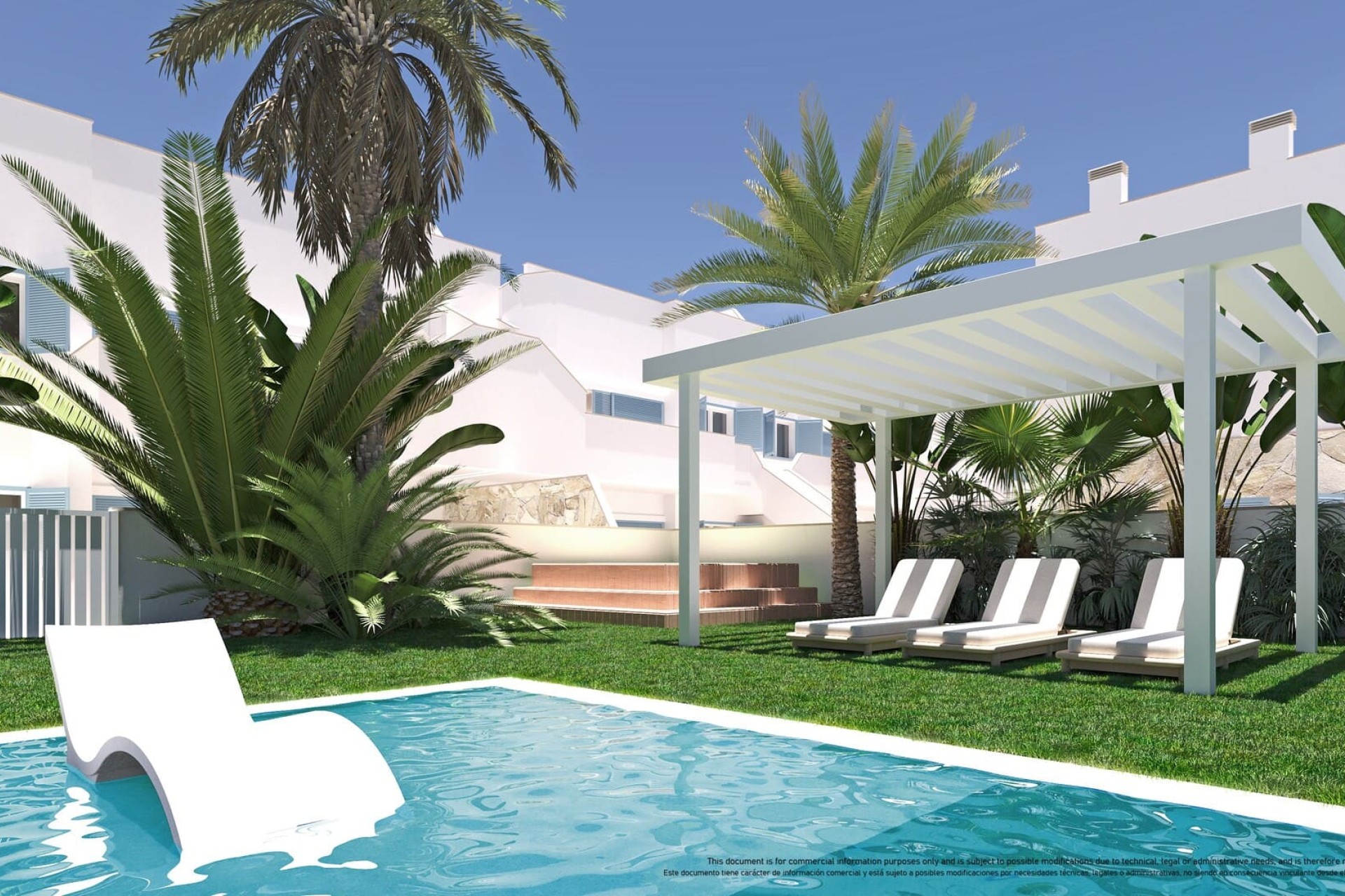 Nieuwbouw Woningen - Gelijkvloerse bungalow - Torre de la Horadada