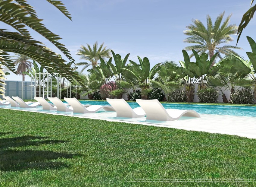 Nieuwbouw Woningen - Gelijkvloerse bungalow - Torre de la Horadada