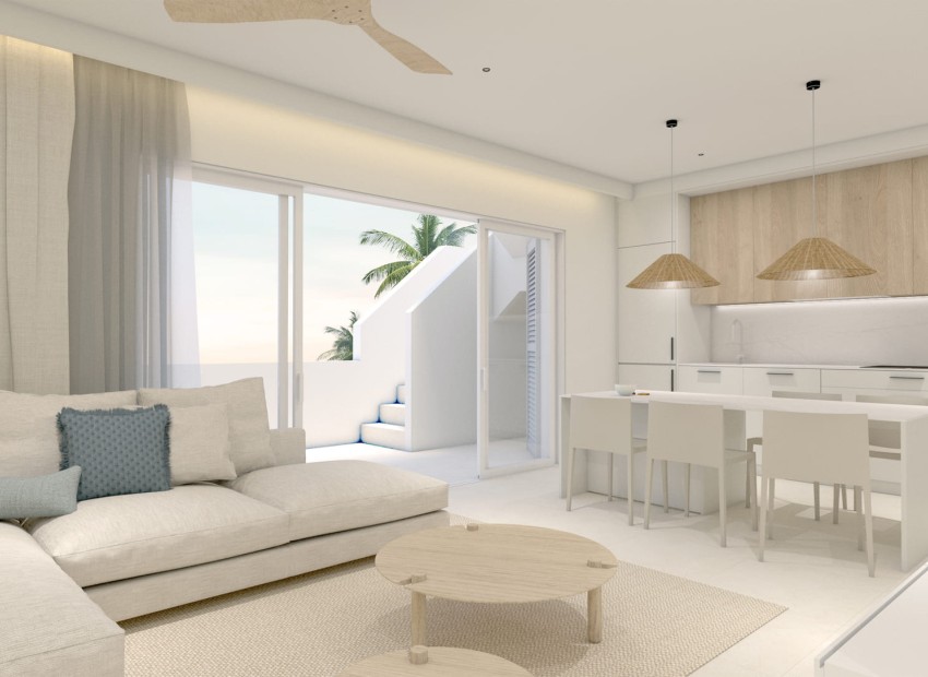 Nieuwbouw Woningen - Gelijkvloerse bungalow - Torre de la Horadada