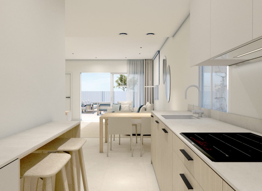 Nieuwbouw Woningen - Gelijkvloerse bungalow - Torre de la Horadada