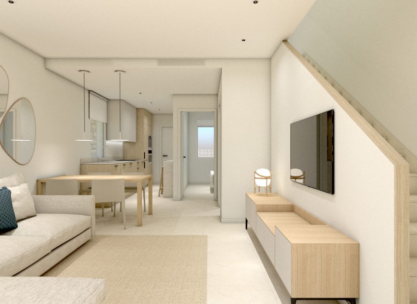 Nieuwbouw Woningen - Gelijkvloerse bungalow - Torre de la Horadada