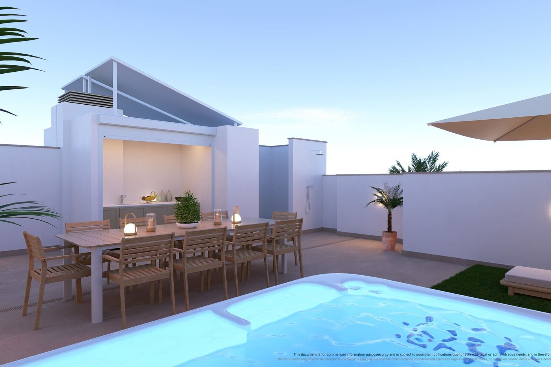 Nieuwbouw Woningen - Gelijkvloerse bungalow - Torre de la Horadada
