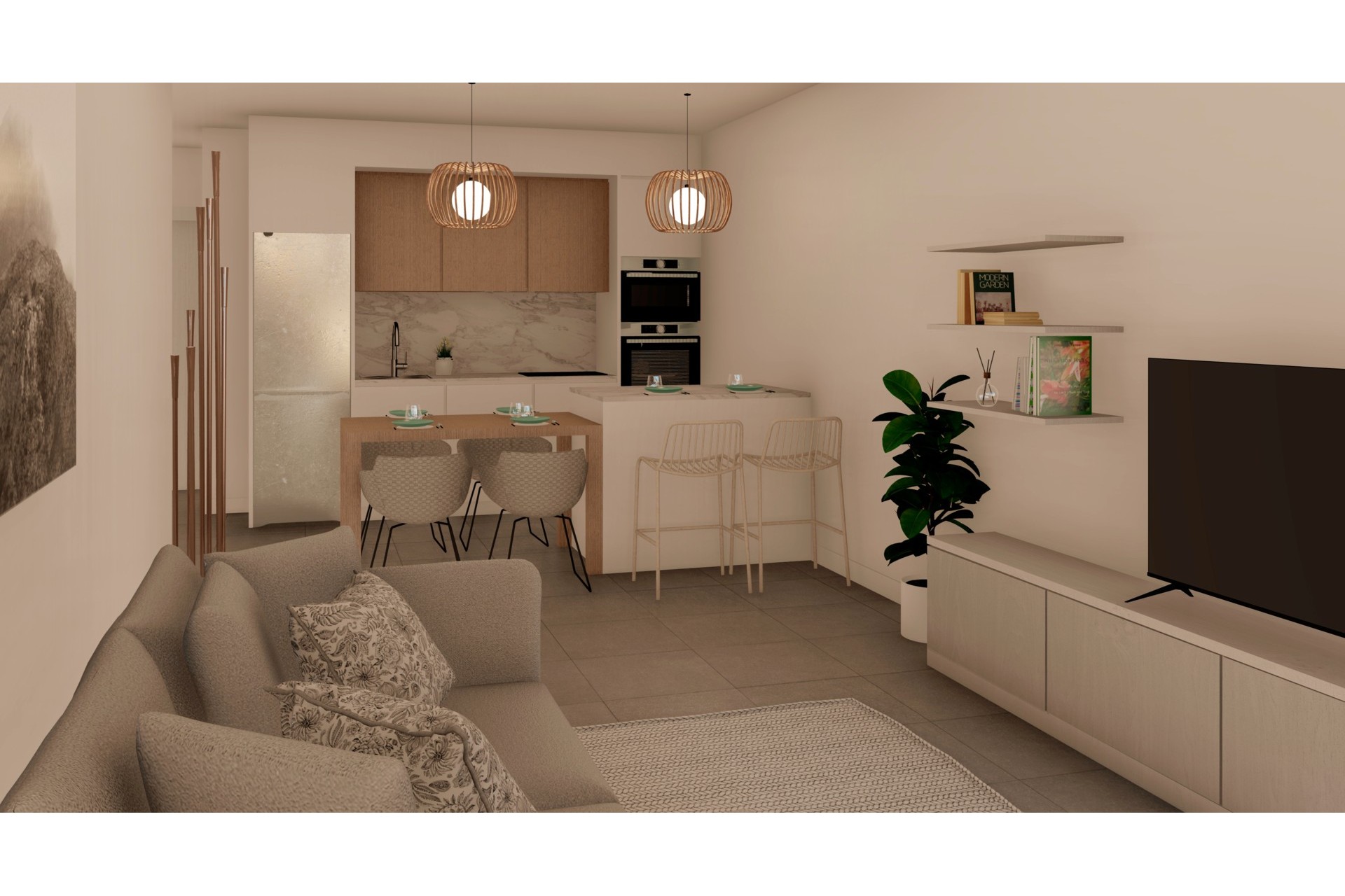 Nieuwbouw Woningen - Gelijkvloerse bungalow - Torre-Pacheco
