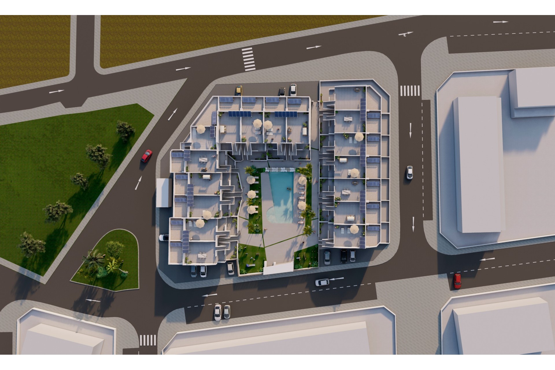 Nieuwbouw Woningen - Gelijkvloerse bungalow - Torre-Pacheco