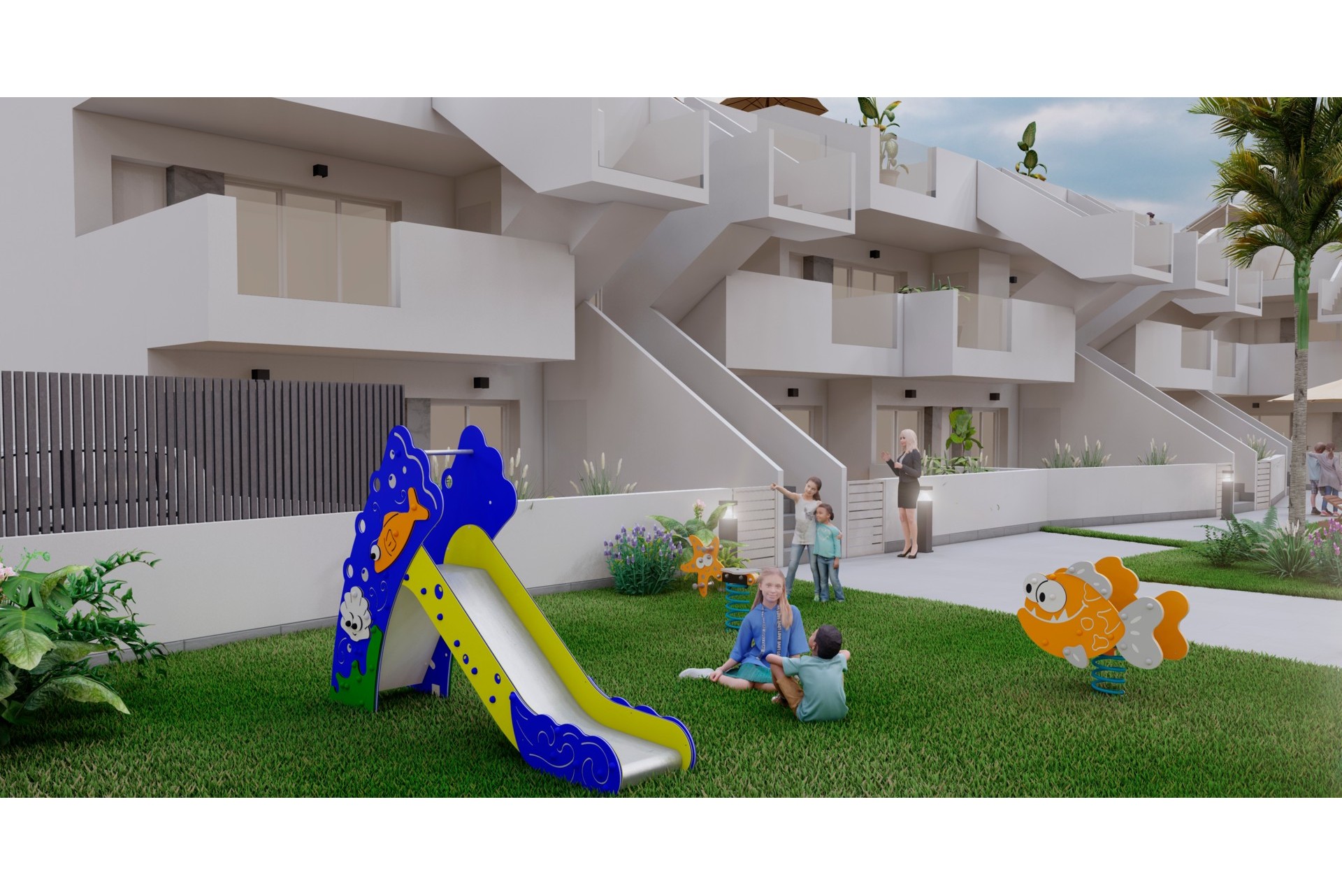 Nieuwbouw Woningen - Gelijkvloerse bungalow - Torre-Pacheco