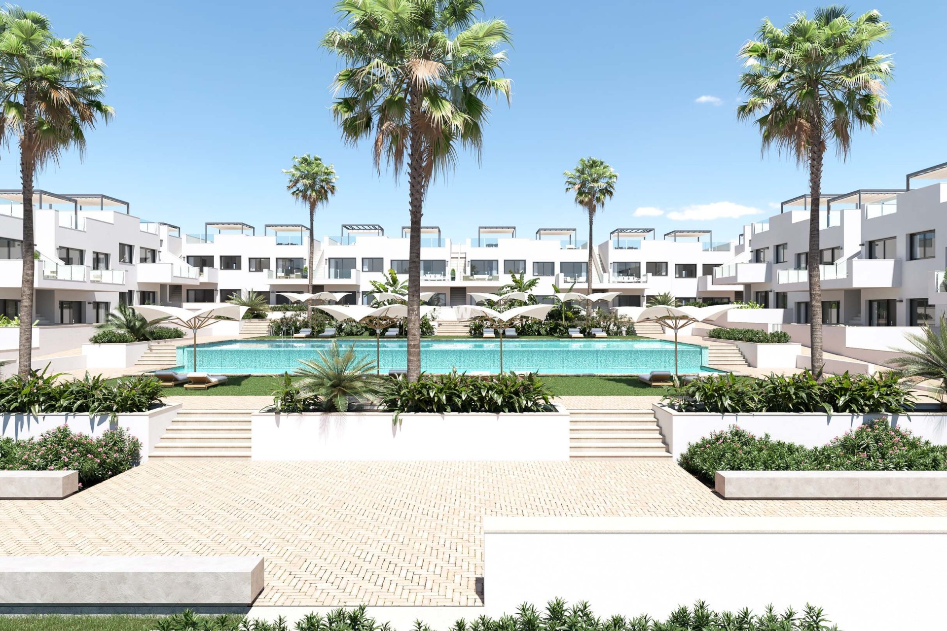Nieuwbouw Woningen - Gelijkvloerse bungalow - Torrevieja