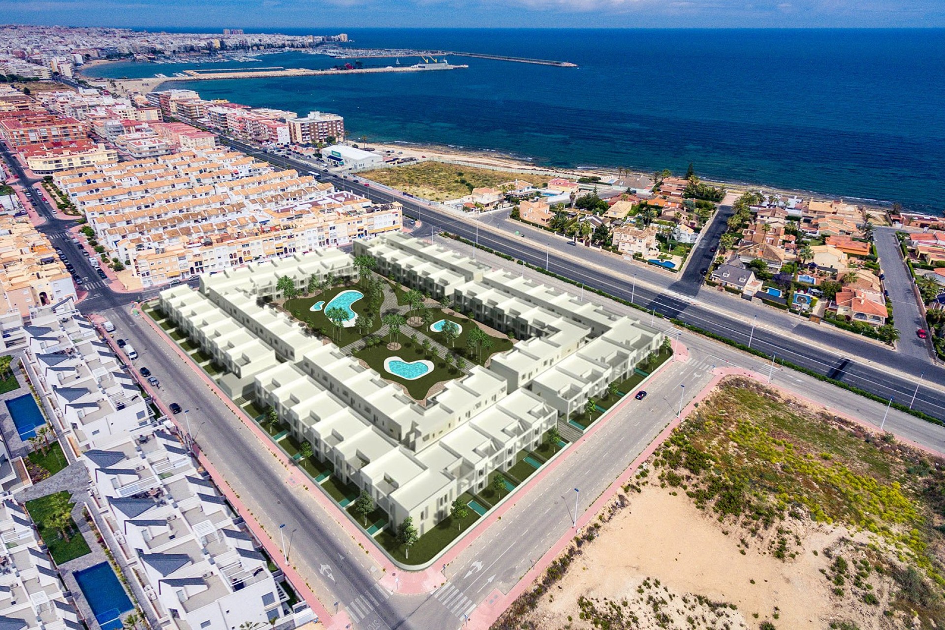 Nieuwbouw Woningen - Gelijkvloerse bungalow - Torrevieja