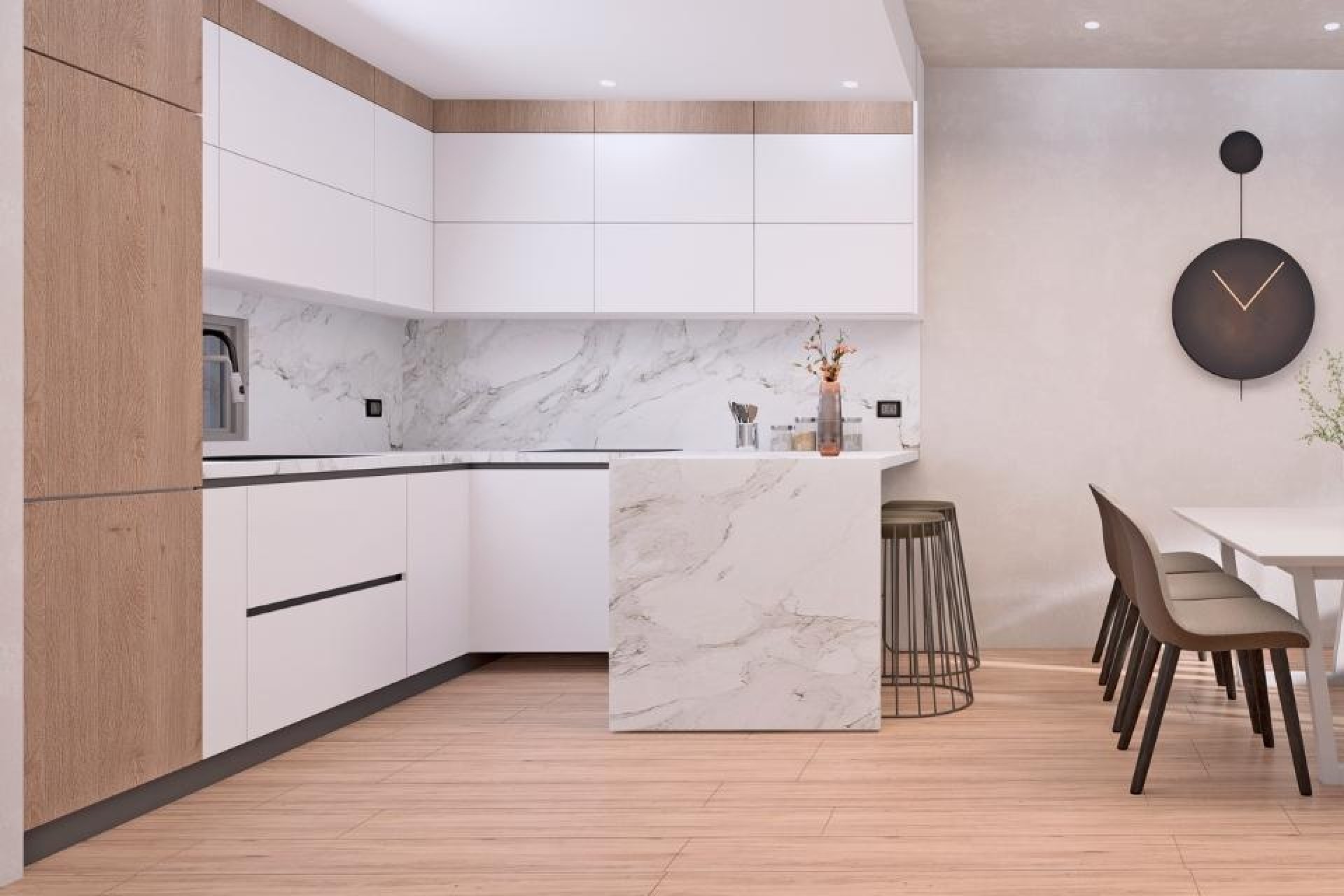 Nieuwbouw Woningen - Gelijkvloerse bungalow - Torrevieja