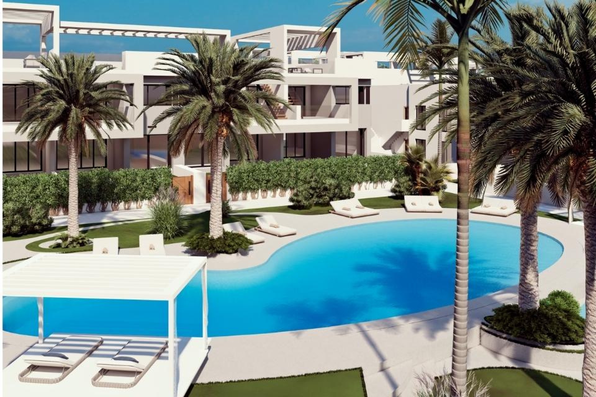 Nieuwbouw Woningen - Gelijkvloerse bungalow - Torrevieja