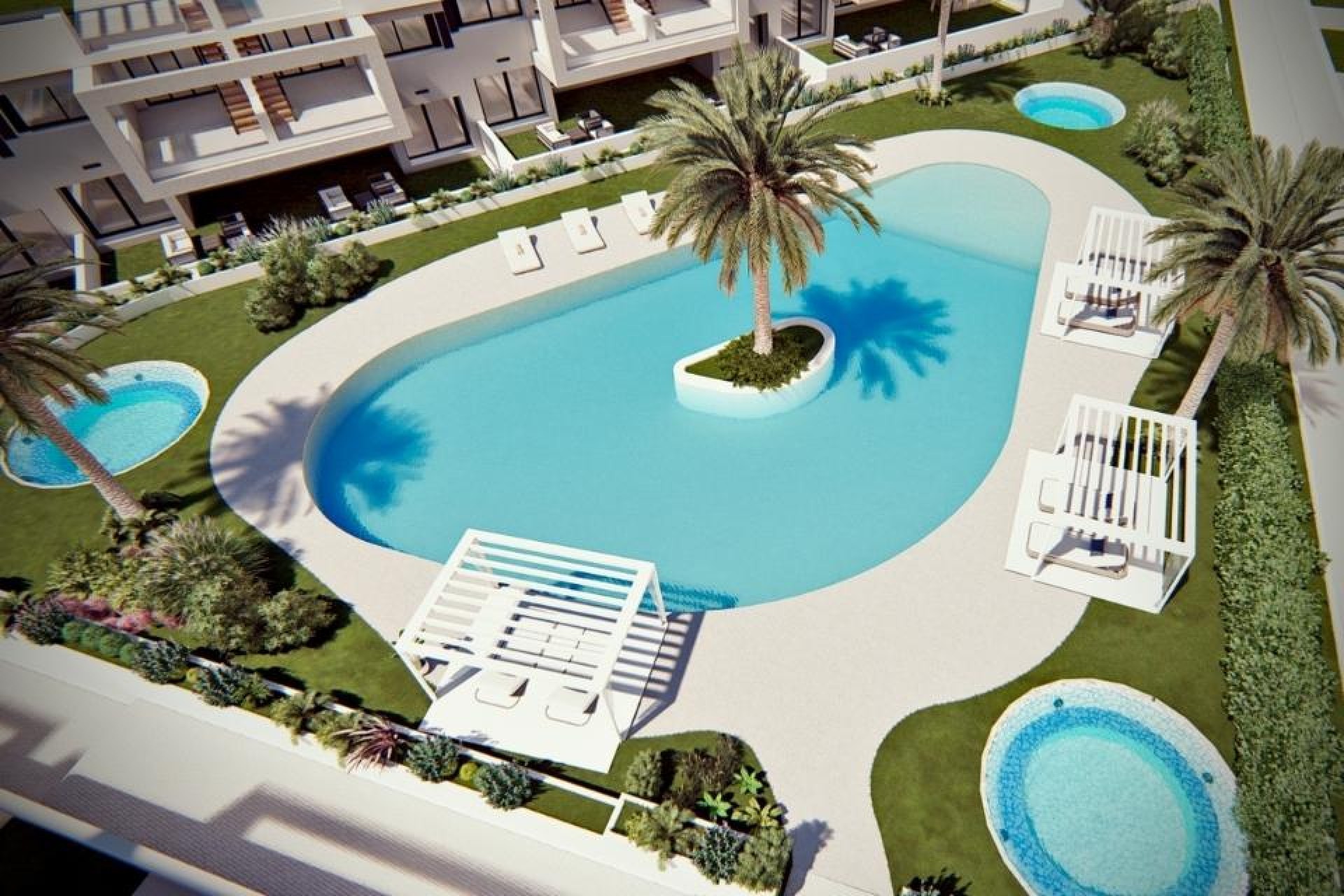 Nieuwbouw Woningen - Gelijkvloerse bungalow - Torrevieja