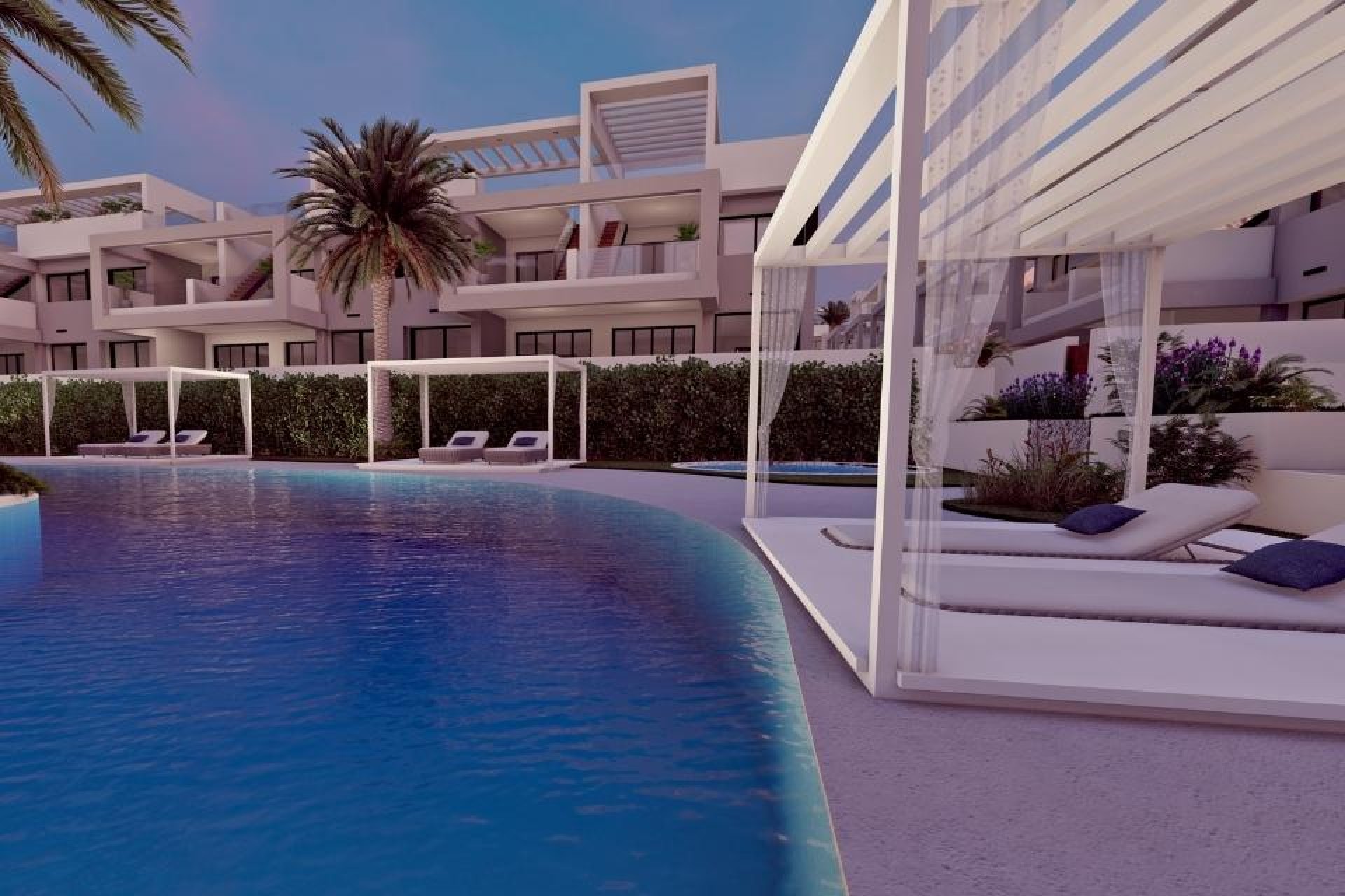 Nieuwbouw Woningen - Gelijkvloerse bungalow - Torrevieja