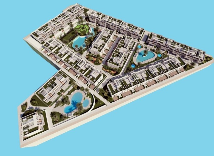 Nieuwbouw Woningen - Gelijkvloerse bungalow - Torrevieja