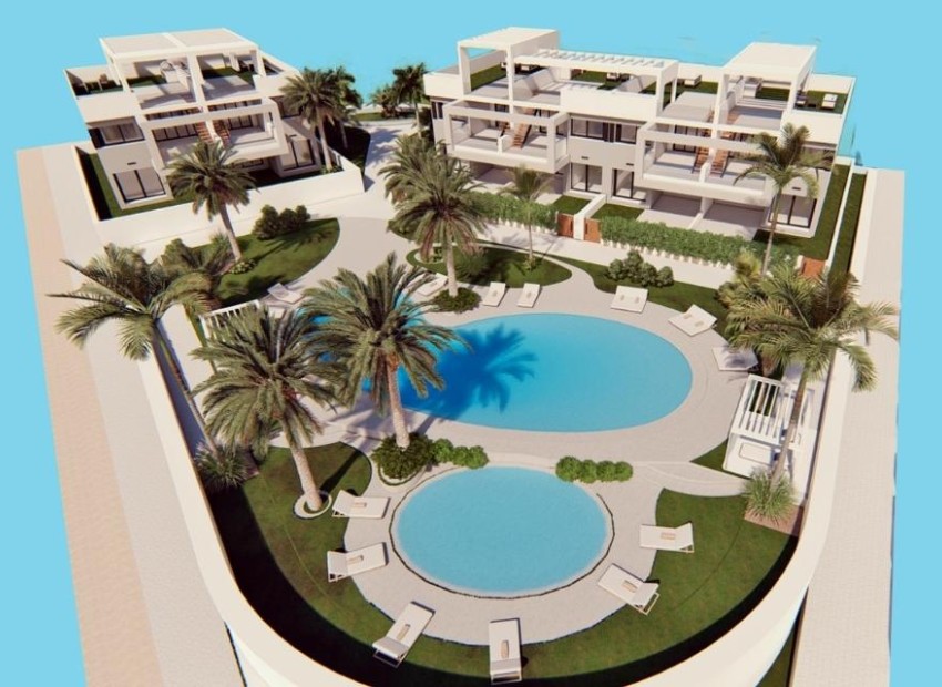 Nieuwbouw Woningen - Gelijkvloerse bungalow - Torrevieja