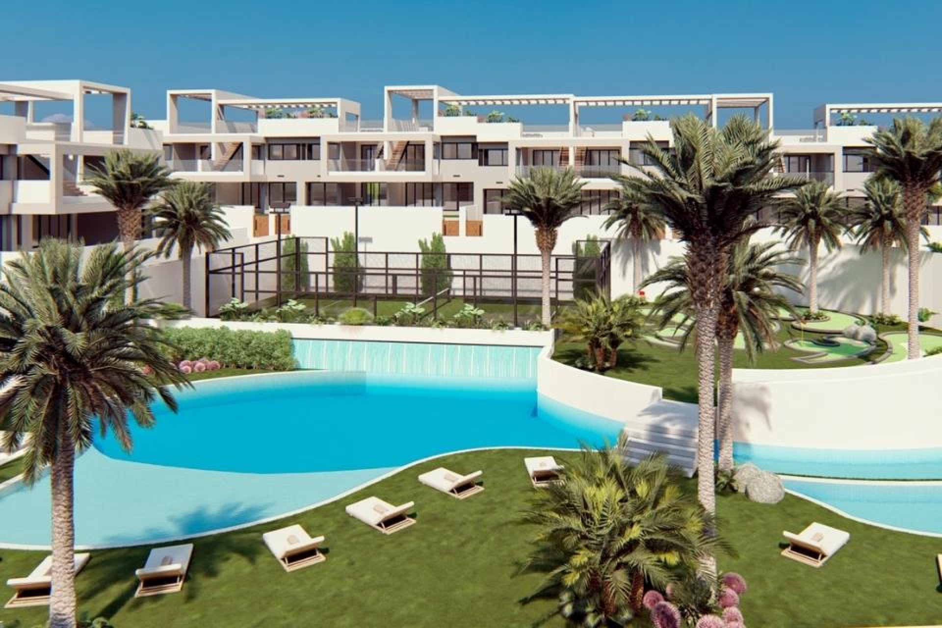 Nieuwbouw Woningen - Gelijkvloerse bungalow - Torrevieja