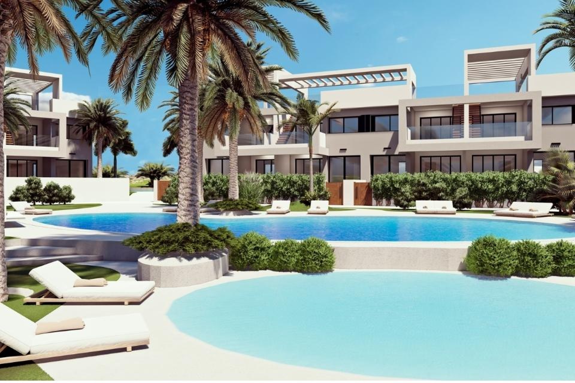 Nieuwbouw Woningen - Gelijkvloerse bungalow - Torrevieja
