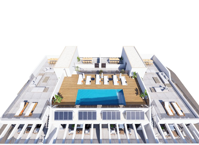 Nieuwbouw Woningen - Penthouse - Benijofar