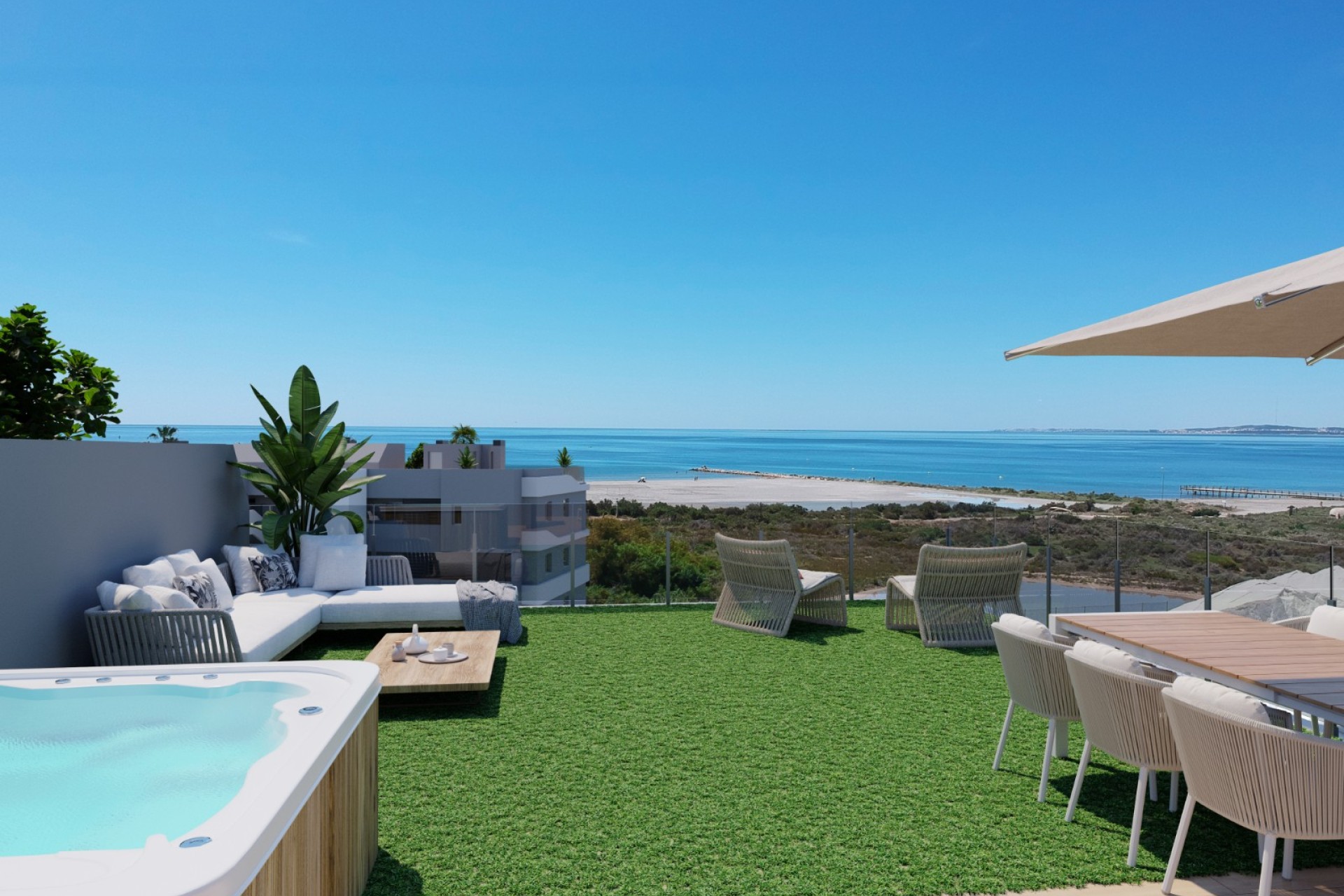 Nieuwbouw Woningen - Penthouse - Santa Pola