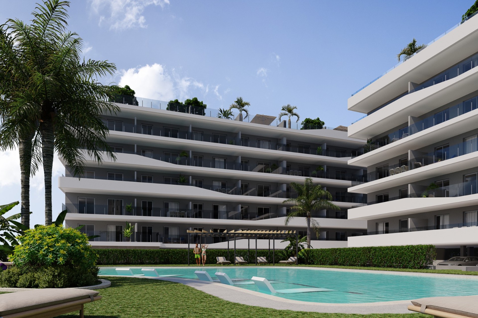 Nieuwbouw Woningen - Penthouse - Santa Pola