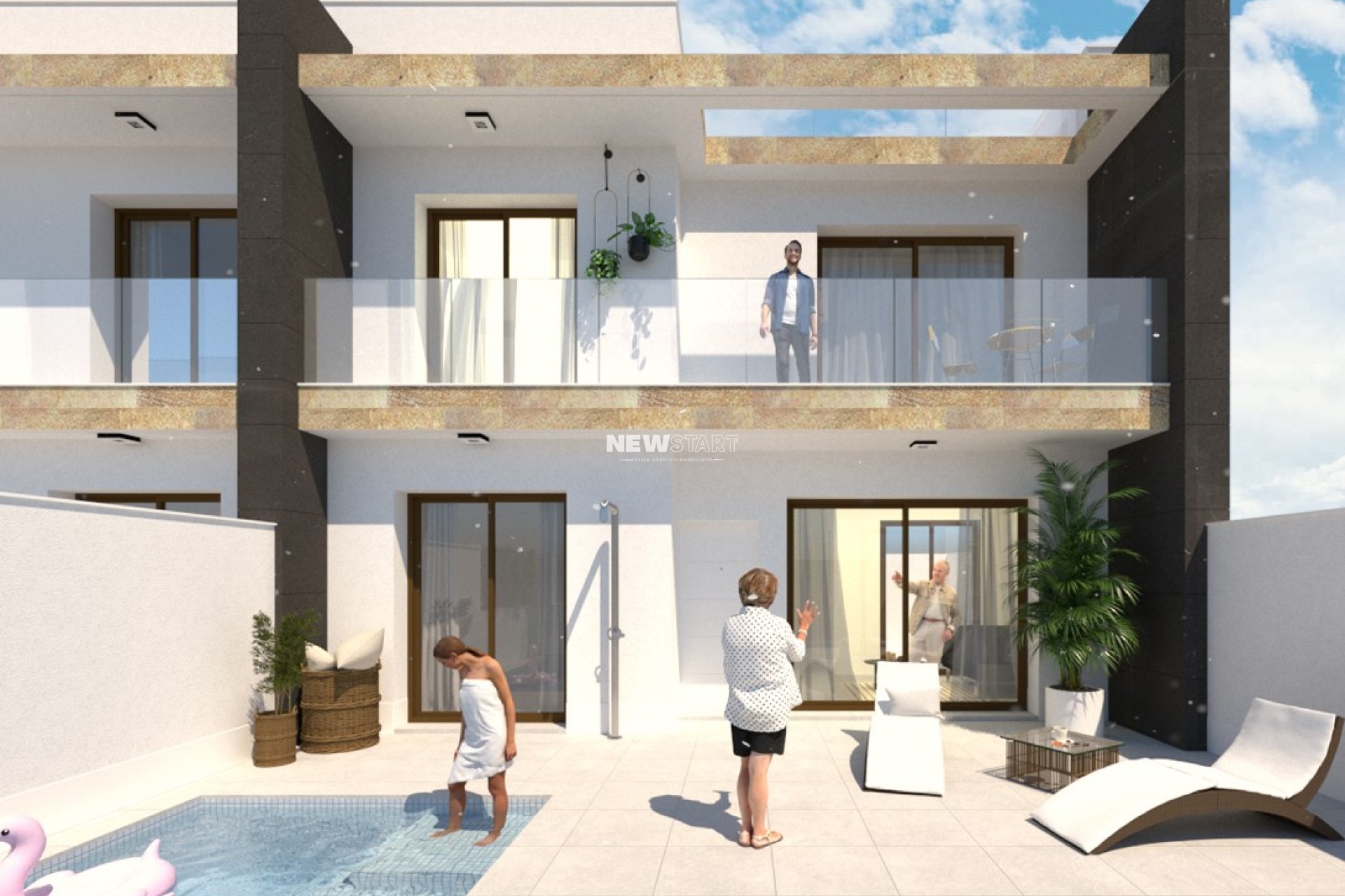 Nieuwbouw Woningen - Rijtjeswoning - San Pedro del Pinatar