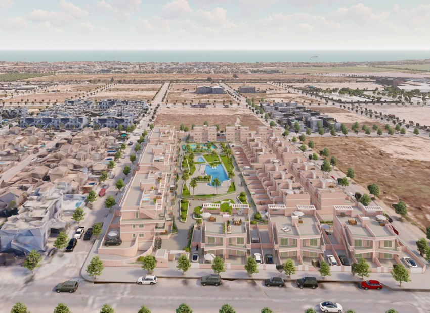 Nieuwbouw Woningen - Terrasvormig - Pilar de la Horadada