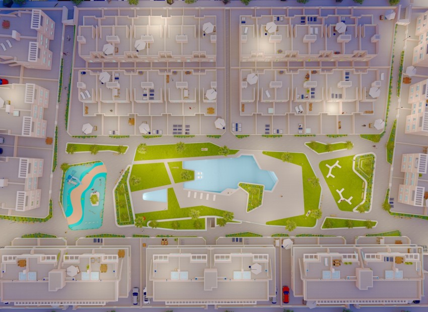Nieuwbouw Woningen - Terrasvormig - Pilar de la Horadada