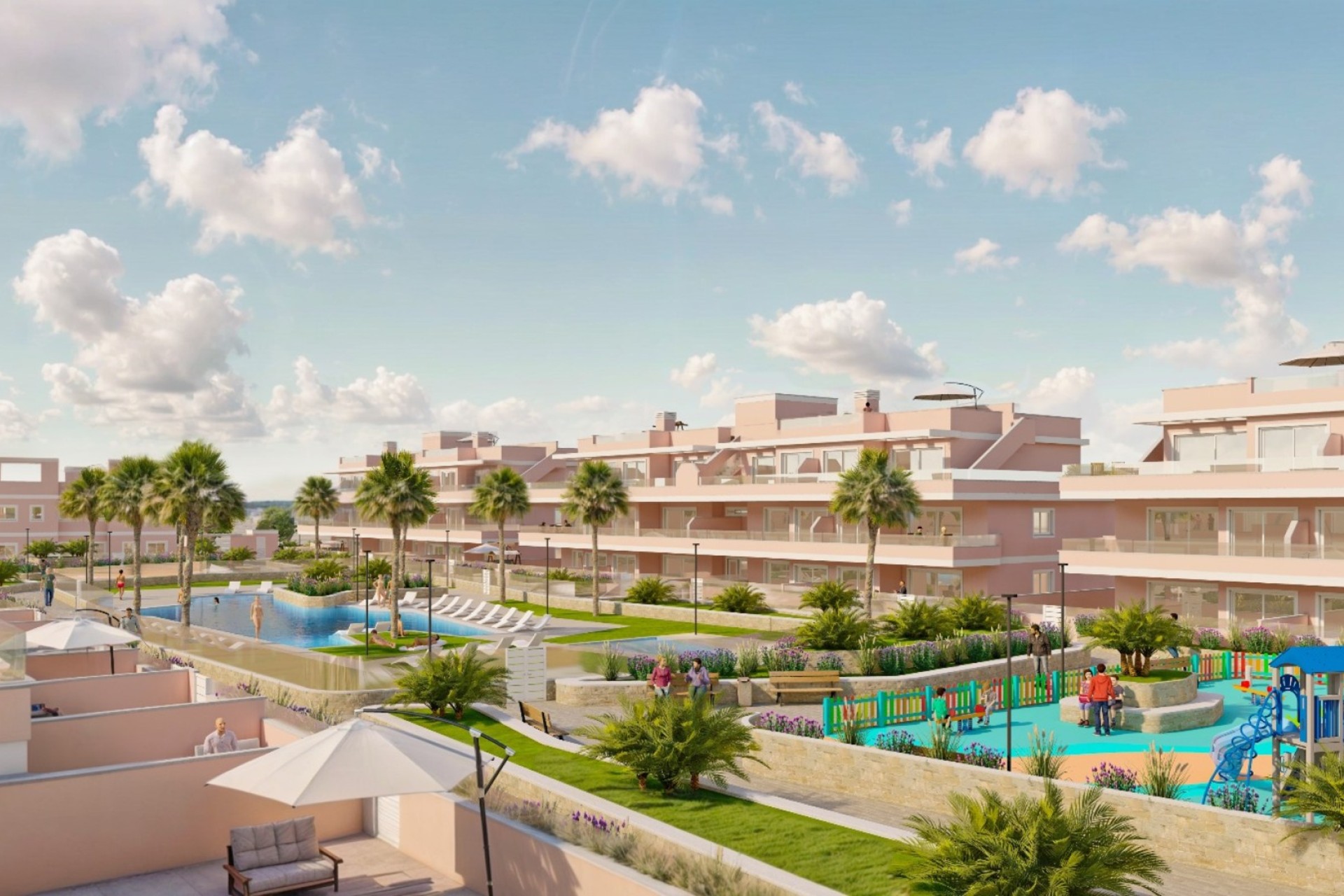 Nieuwbouw Woningen - Terrasvormig - Pilar de la Horadada