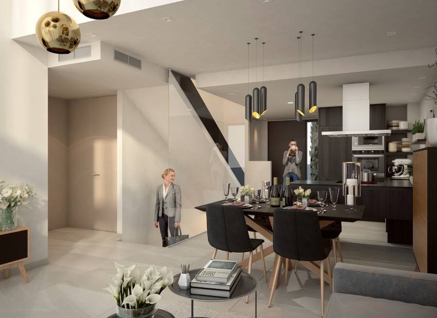 Nieuwbouw Woningen - Twee-onder-een-kapwoning - Algorfa - La Finca Golf