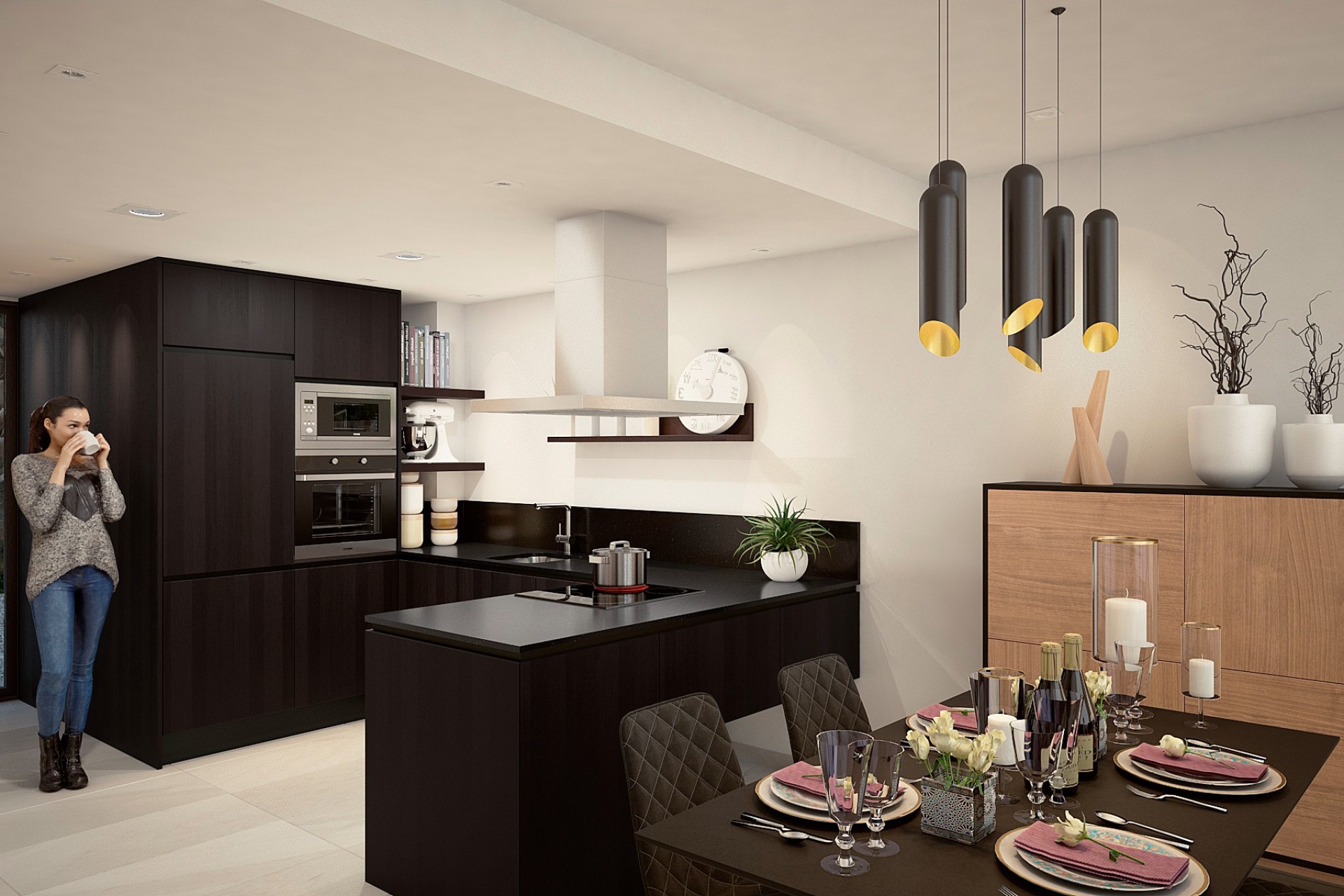 Nieuwbouw Woningen - Twee-onder-een-kapwoning - Algorfa - La Finca Golf