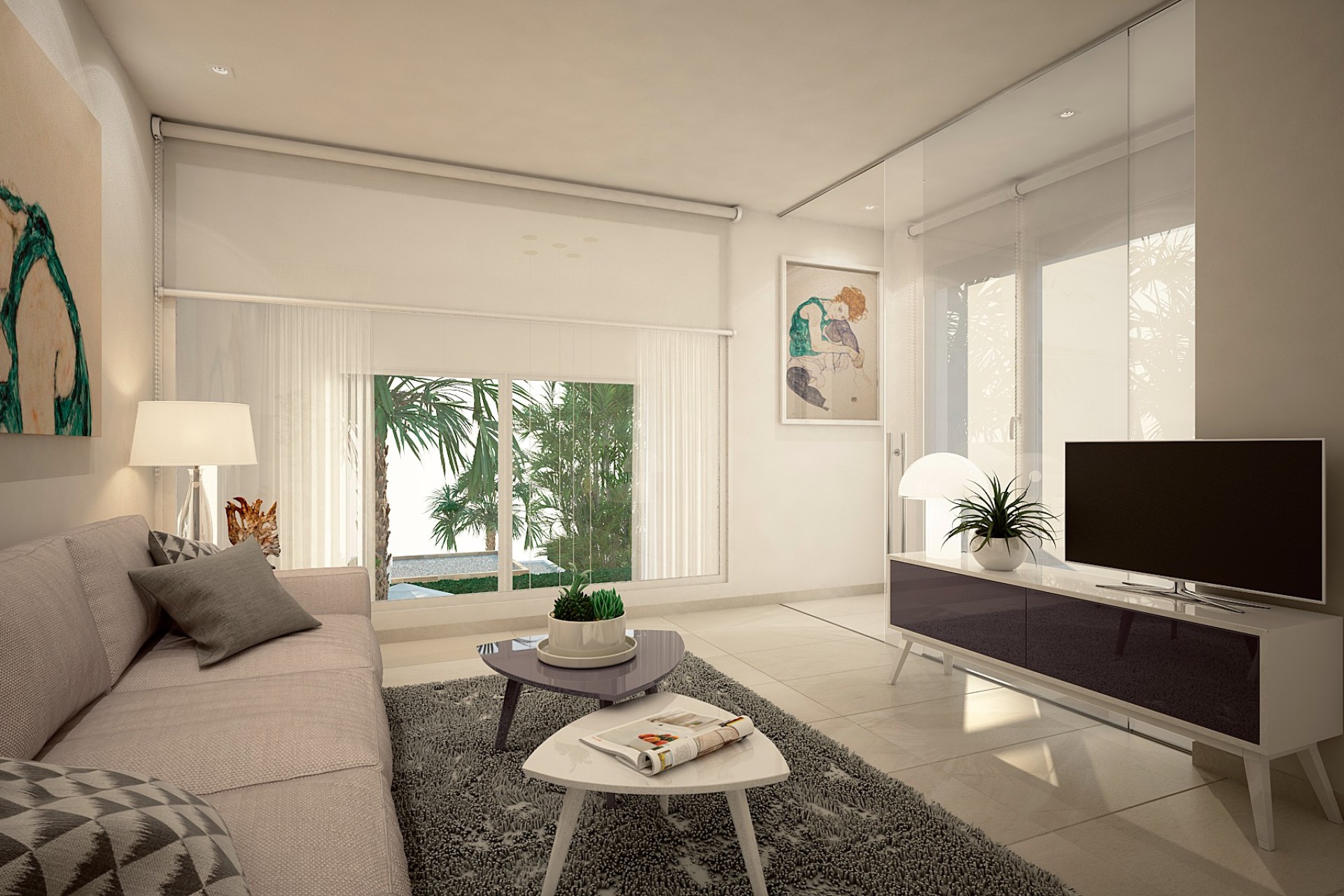 Nieuwbouw Woningen - Twee-onder-een-kapwoning - Algorfa - La Finca Golf