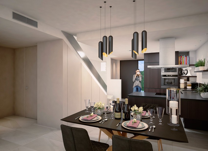 Nieuwbouw Woningen - Twee-onder-een-kapwoning - Algorfa - La Finca Golf