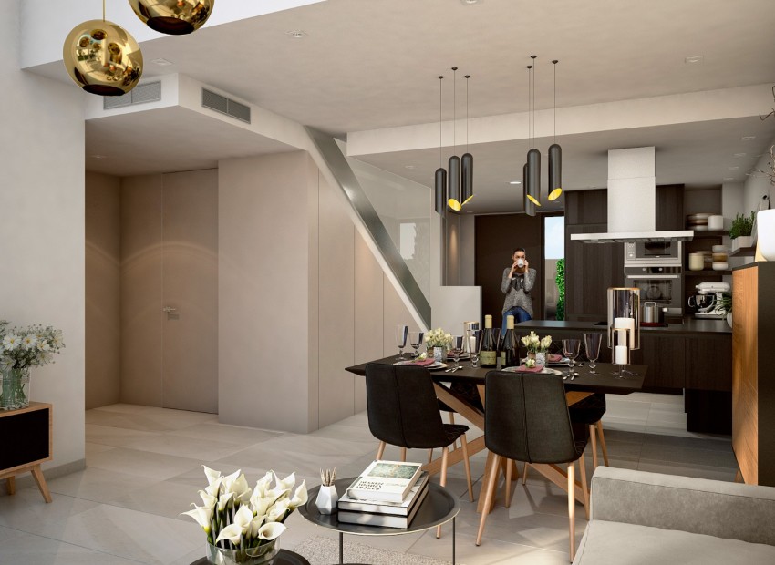 Nieuwbouw Woningen - Twee-onder-een-kapwoning - Algorfa - La Finca Golf