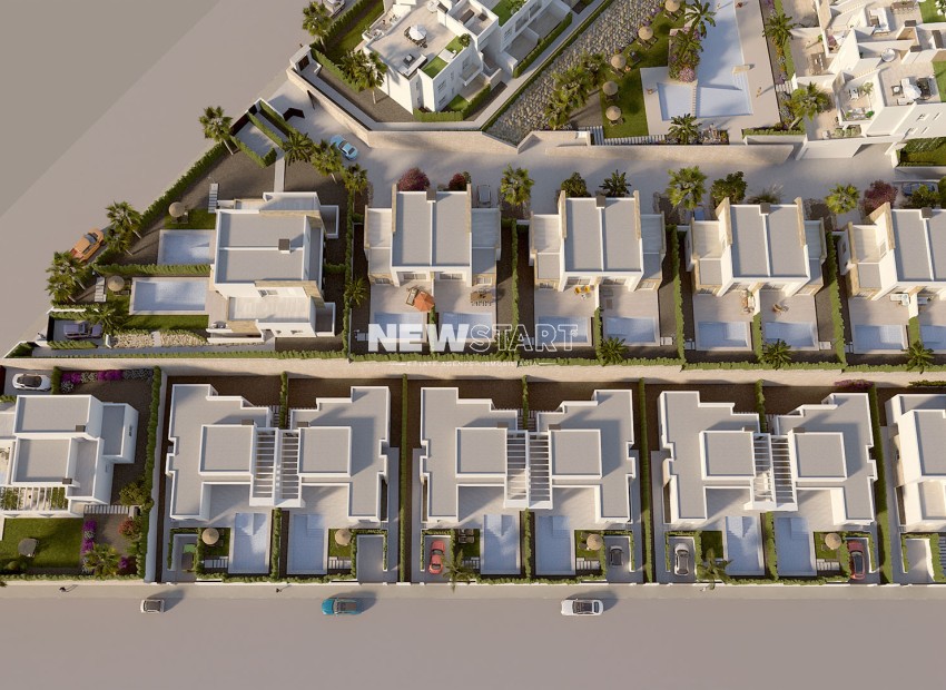Nieuwbouw Woningen - Twee-onder-een-kapwoning - Algorfa